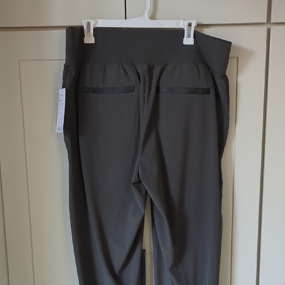 [NWT] Athleta Nolita Green Wide Leg Pants - Picture 3 of 10